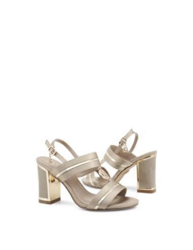 Sandalias - Laura Biagiotti 5518 - Marrón Mujer 5518_SATIN_BEIGE kiwiku.com