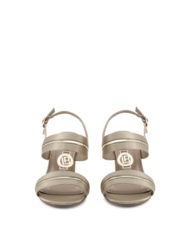 Sandalias - Laura Biagiotti 5518 - Marrón Mujer 5518_SATIN_BEIGE kiwiku.com