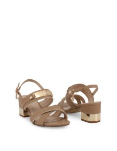 Sandalias - Laura Biagiotti 5509 - Marrón Mujer 5509_CALF_BEIGE kiwiku.com 2