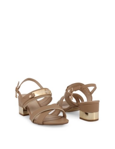Sandalias - Laura Biagiotti 5509 - Marrón Mujer 5509_CALF_BEIGE kiwiku.com