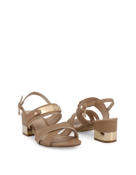 Sandalias - Laura Biagiotti 5509 - Marrón Mujer 5509_CALF_BEIGE kiwiku.com
