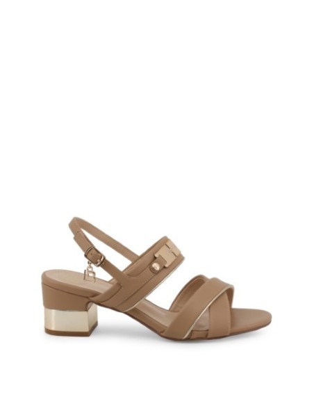 Sandalias - Laura Biagiotti 5509 - Marrón Mujer 5509_CALF_BEIGE kiwiku.com