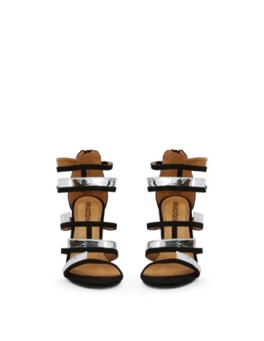Sandalias - Arnaldo Toscani 1218017 - Negro Mujer 1218017_ARGENTO kiwiku.com