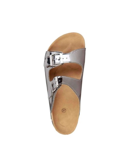 Sandalias - Ana Lublin Agenta - Plata Mujer AGNETA_ANTRACITE kiwiku.com