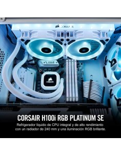 Ventilador cooling hydro series h100i rgb cpu corsair  CW-9060042-WW kiwiku.com 2