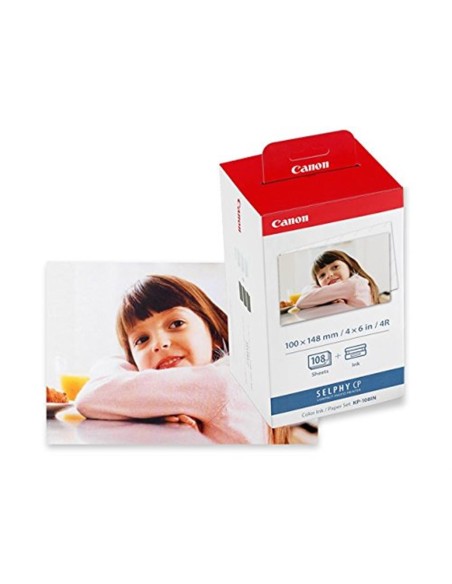 Canon papel inkjet kp108in 10x15 108h 3115B001 kiwiku.com
