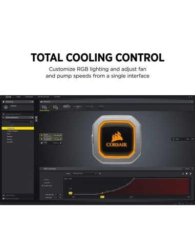 Ventilador cpu corsair cooling hydro series h100i pro liquid cpu cooler cw-9060033-ww kiwiku.com