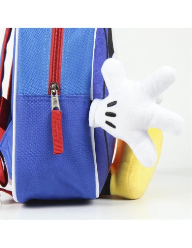 Mochila infantil personaje mickey, Color Azul 2100002462 kiwiku.com