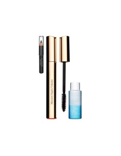Mascara de pestañas- Clarins - Supra volume  8ml set 3 piezas 2018  kiwiku.com
