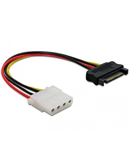 Cable Delock, sata de 0,12m, a molex  de alimentacion 60115 kiwiku.com