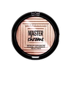 Maybelline, Master Chrome Metal Iluminador Highlighter- Nu 050 Molten, Rosa Oro  112735 kiwiku.com