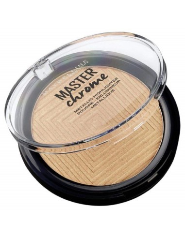 Maybelline, Master Chrome Metal Iluminador Highlighter - Nu 100 Dorado 112736 kiwiku.com