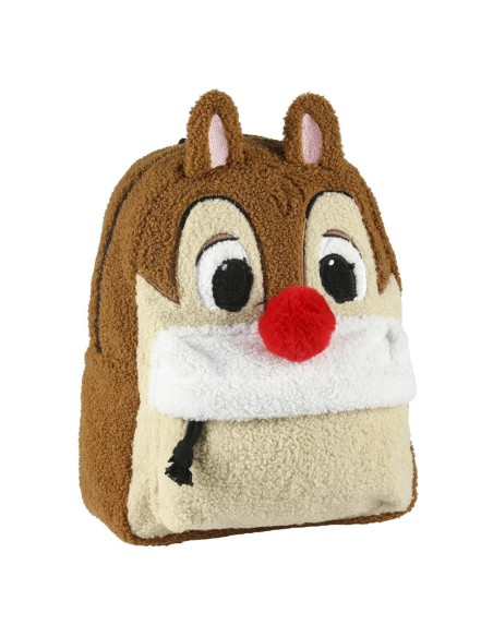 Mochila casual moda clasicos disney chip and dale, Color Beige 2100002335 kiwiku.com