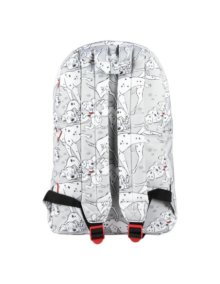 Mochila escolar instituto clasicos disney 101 dalmatas, Color Gris 2100002377 kiwiku.com