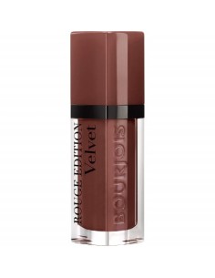 Bourjois, Rouge Edition Velvet Pintalabios - Tono 33 Brun´Croyable, 7.7ml  kiwiku.com 2