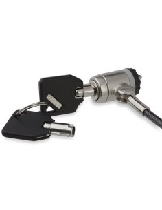 Candado con Cable para Portátil - con Traba de Ranura (Tipo K) - con Llave LTLOCKKEY kiwiku.com