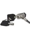 Candado con Cable para Portátil - con Traba de Ranura (Tipo K) - con Llave