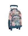 Mochila carro escolar harry potter, Color Azul