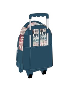 Mochila carro escolar harry potter, Color Azul 2100002605 kiwiku.com 2