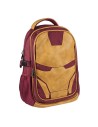 Mochila casual viaje avengers iron man, Color Burdeos