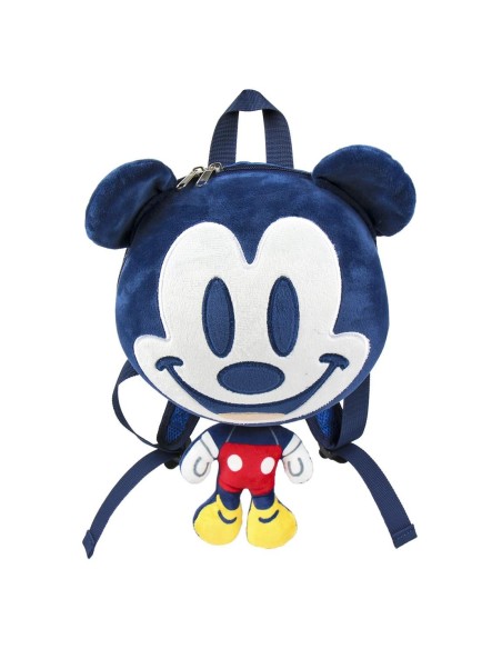 Mochila guarderia 3d mickey, Color Azul Marino 2100002445 kiwiku.com