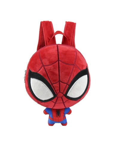 Mochila guarderia 3d spiderman, Color Rojo 2100002446 kiwiku.com