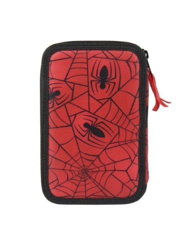 Plumier triple giotto premium spiderman, Color Rojo 2700000221 kiwiku.com