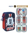 Plumier triple giotto premium mickey, Color Rojo