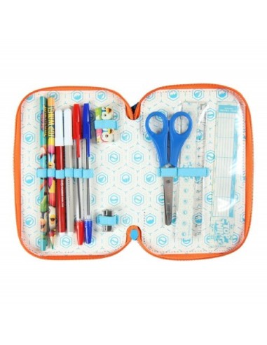 Plumier triple giotto premium top wing, Color Azul 2100002489 kiwiku.com