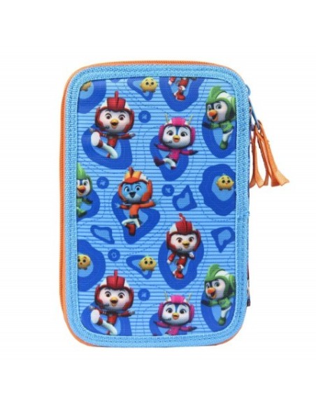 Plumier triple giotto premium top wing, Color Azul 2100002489 kiwiku.com