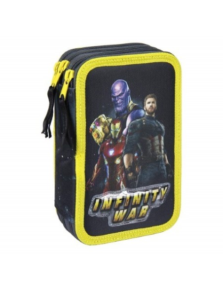 Plumier triple giotto premium avengers, Color Negra 2100002492 kiwiku.com