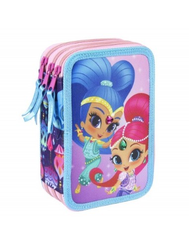 Plumier triple giotto premium shimmer and shine, Color Rosa 2100002498 kiwiku.com
