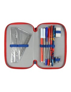 Plumier triple giotto spiderman, Color Azul 2100002503 kiwiku.com 2