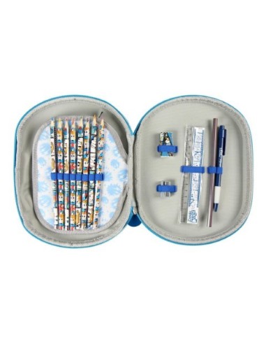 Plumier triple 3d disney donald, Color Azul 2100002511 kiwiku.com