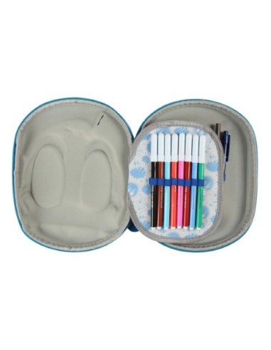 Plumier triple 3d disney donald, Color Azul 2100002511 kiwiku.com