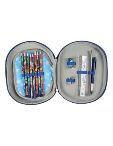Plumier triple 3d toy story, Color Azul 2100002513 kiwiku.com