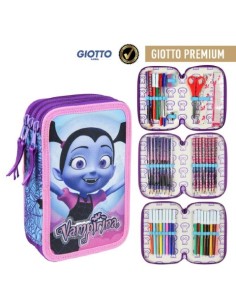 Plumier triple giotto premium vampirina, Color Lila 2100002495 kiwiku.com 2