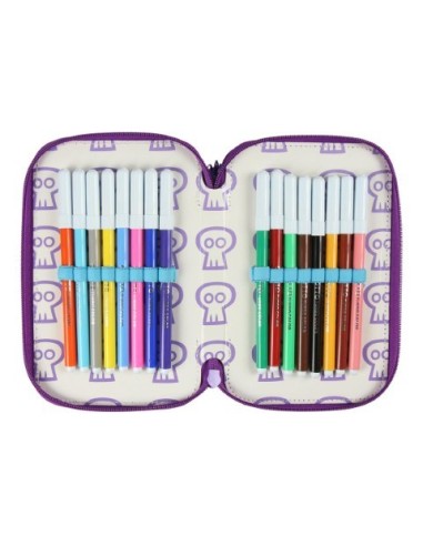Plumier triple giotto premium vampirina, Color Lila 2100002495 kiwiku.com