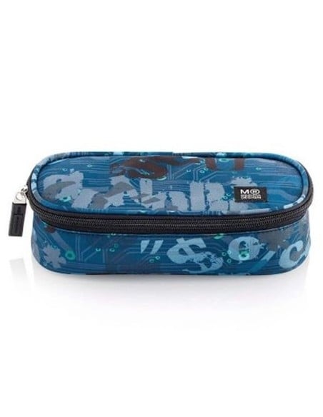 Miquel Rius, Estuche portatodo organizador ovalado estilo grunge - 16702 16702 kiwiku.com