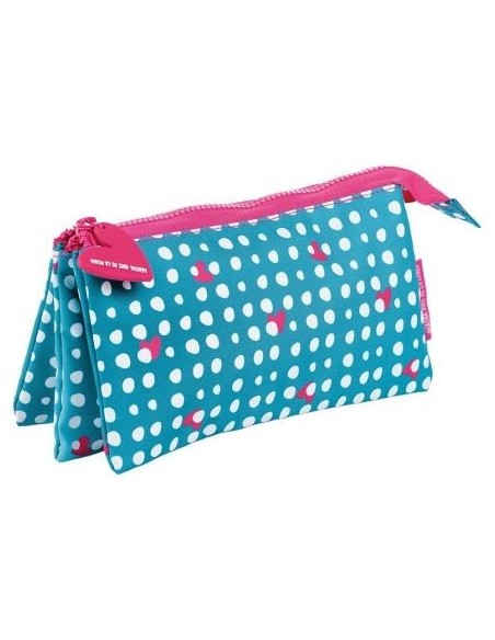 Miquel Rius, Estuche portatodo triple lluvia lunares agatha ruiz de la prada  16631 kiwiku.com