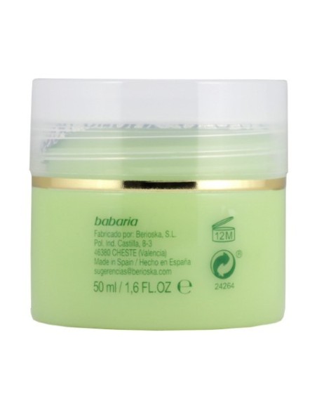 Crema Facial Antiarrugas BABARIA Aloe Vera 50 ml | Kiwiku
