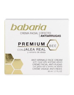 Babaria, Crema facial antiarrugas veneno de abejas 50ml