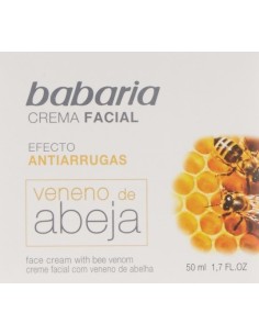 Babaria, Crema facial antiarrugas veneno de abejas 50ml  kiwiku.com 2