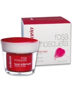Crema Facial Antiarrugas Rosa Mosqueta BABARIA 50ml - Kiwiku