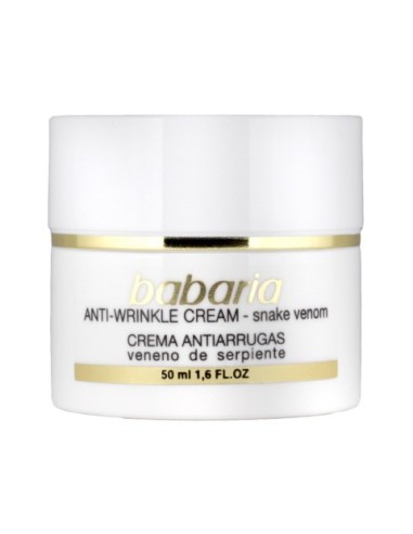 Babaria veneno de serpiente crema antiarrugas 50ml  kiwiku.com