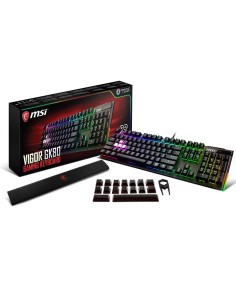 Msi Teclado Mecanico gaming RGB vigor gk80 cs español S11-04ES213-HH6 kiwiku.com 2