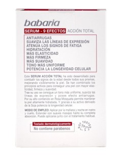 Babaria, Rosa mosqueta vital skin serum accion total antiarrugas 50ml  kiwiku.com 2