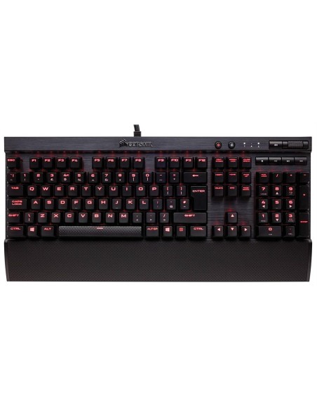 Corsair teclado k70 lux led rojo cherry mx red (español) CH-9101020-ES kiwiku.com