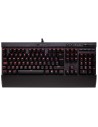 Corsair teclado k70 lux led rojo cherry mx red (español)