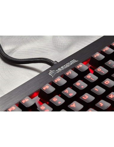 Corsair teclado k70 lux led rojo cherry mx red (español) CH-9101020-ES kiwiku.com